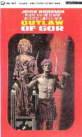 Outlaw of Gor - Ballantine Edition - Second Printing - 1970