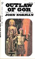 Outlaw of Gor - Ballantine Edition - Fifth Printing - 1973