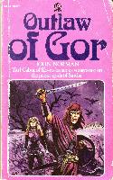 Outlaw of Gor - Universal-Tandem Edition - Second Printing - 1974