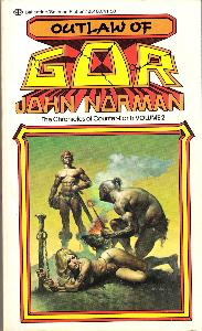 Outlaw of Gor - Ballantine Edition - Tenth Printing - 1976