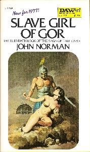 Slave Girl of Gor - DAW Edition - First Printing - 1977