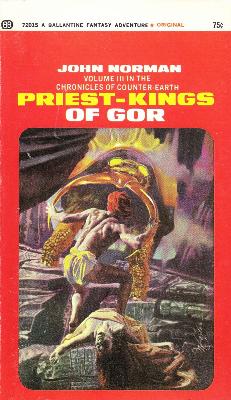 Priest-Kings of Gor - Ballantine Edition - First Printing - 1968 - click to see the book
